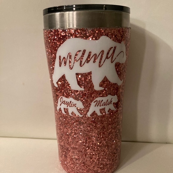 20oz glitter tumbler - Picture 2 of 4
